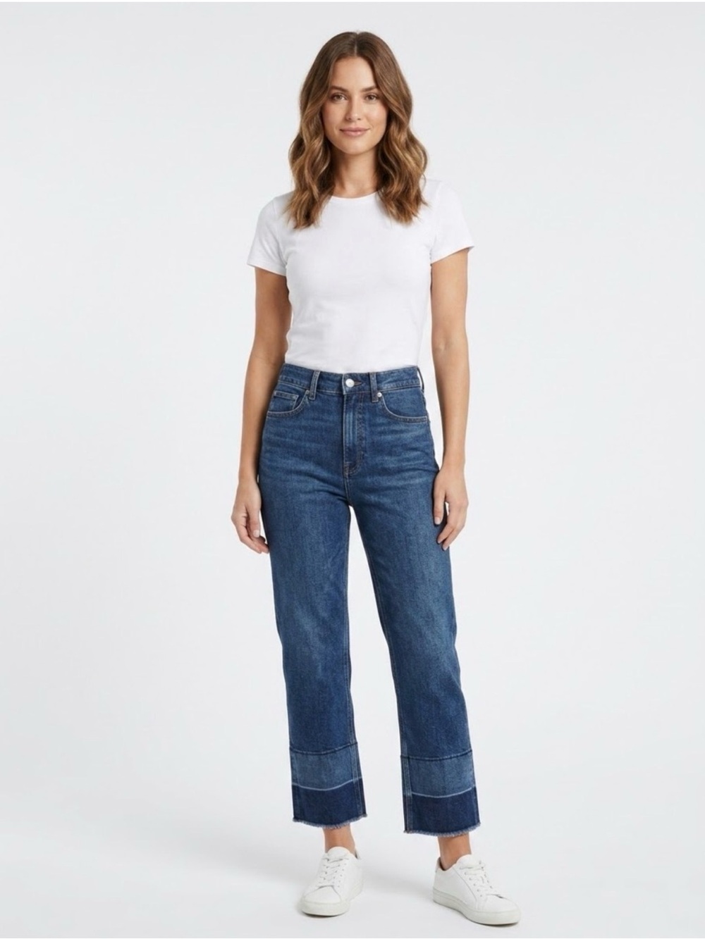 Everlane Way High Rise Índigo Straight Leg Jeans Size 28R